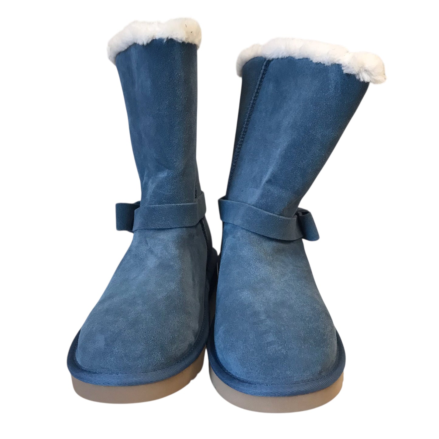 Boots Ankle Flats By Koolaburra By Ugg In Blue, Size:10