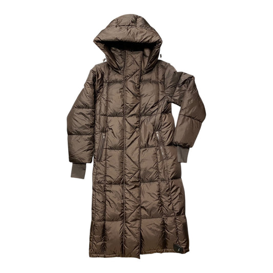 Jacket Puffer & Quilted By Gap In Brown, Size:Xs