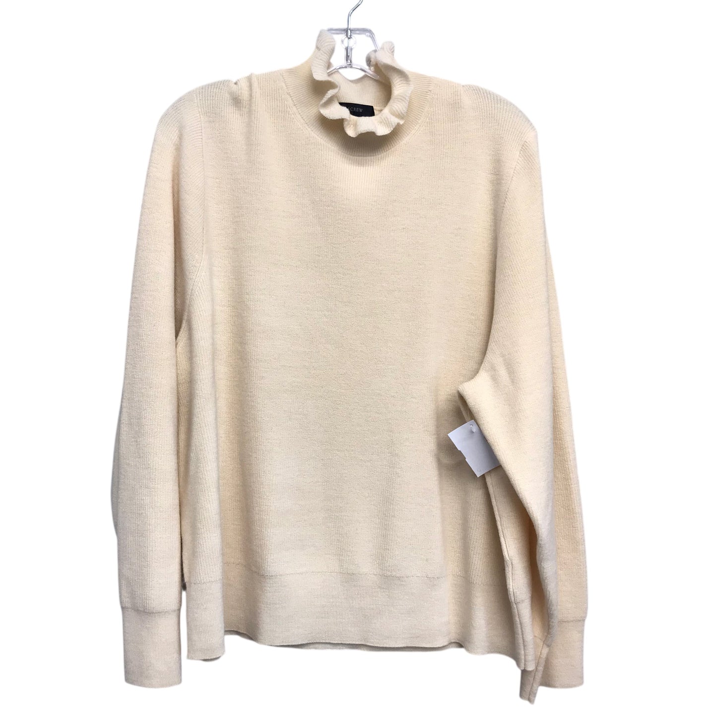 Sweater By J. Crew In Cream, Size:3X