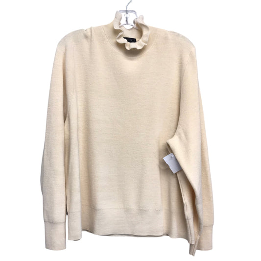 Sweater By J. Crew In Cream, Size:3X
