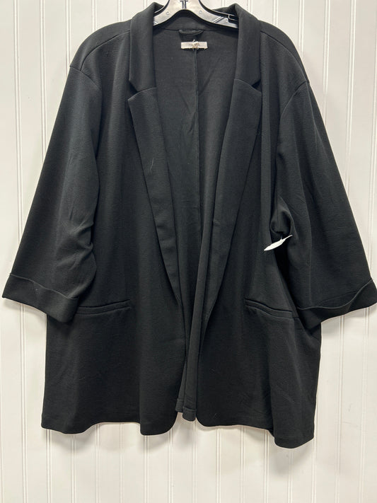 Blazer By Maurices In Black, Size:4X