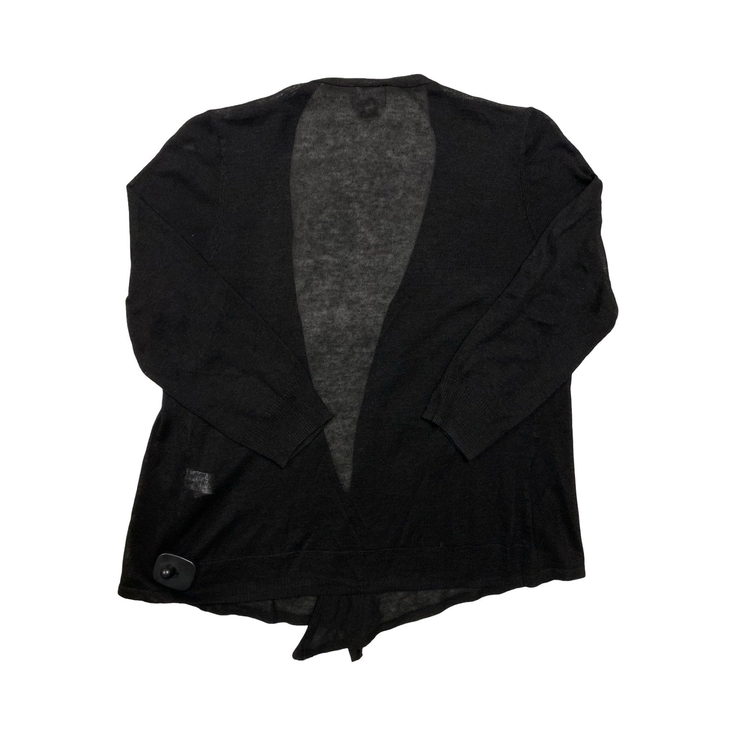 Sweater Cardigan By Chicos In Black, Size:S