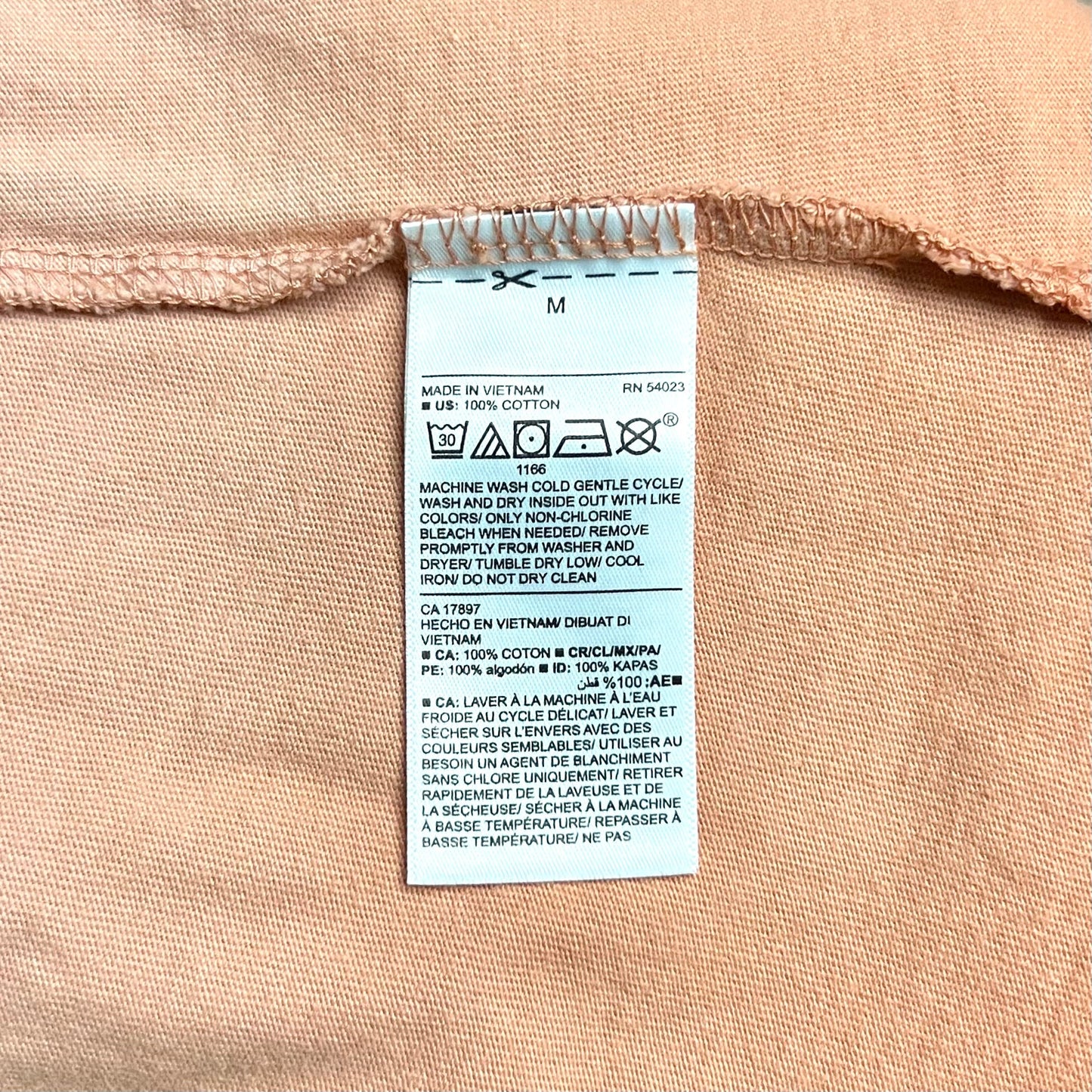 Dress Casual Midi By Old Navy In Peach, Size: M