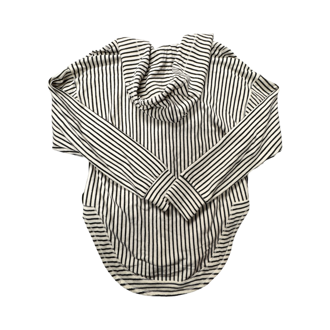 sweatshirt Hoodie By Pilcro In Striped Pattern, Size:Xs