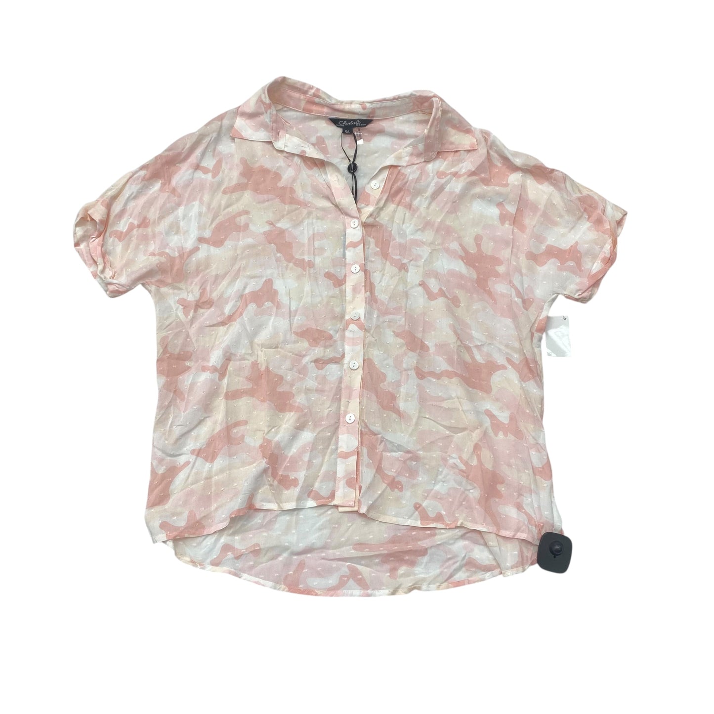 Top Ss By Charlie B In Camouflage Print, Size:L