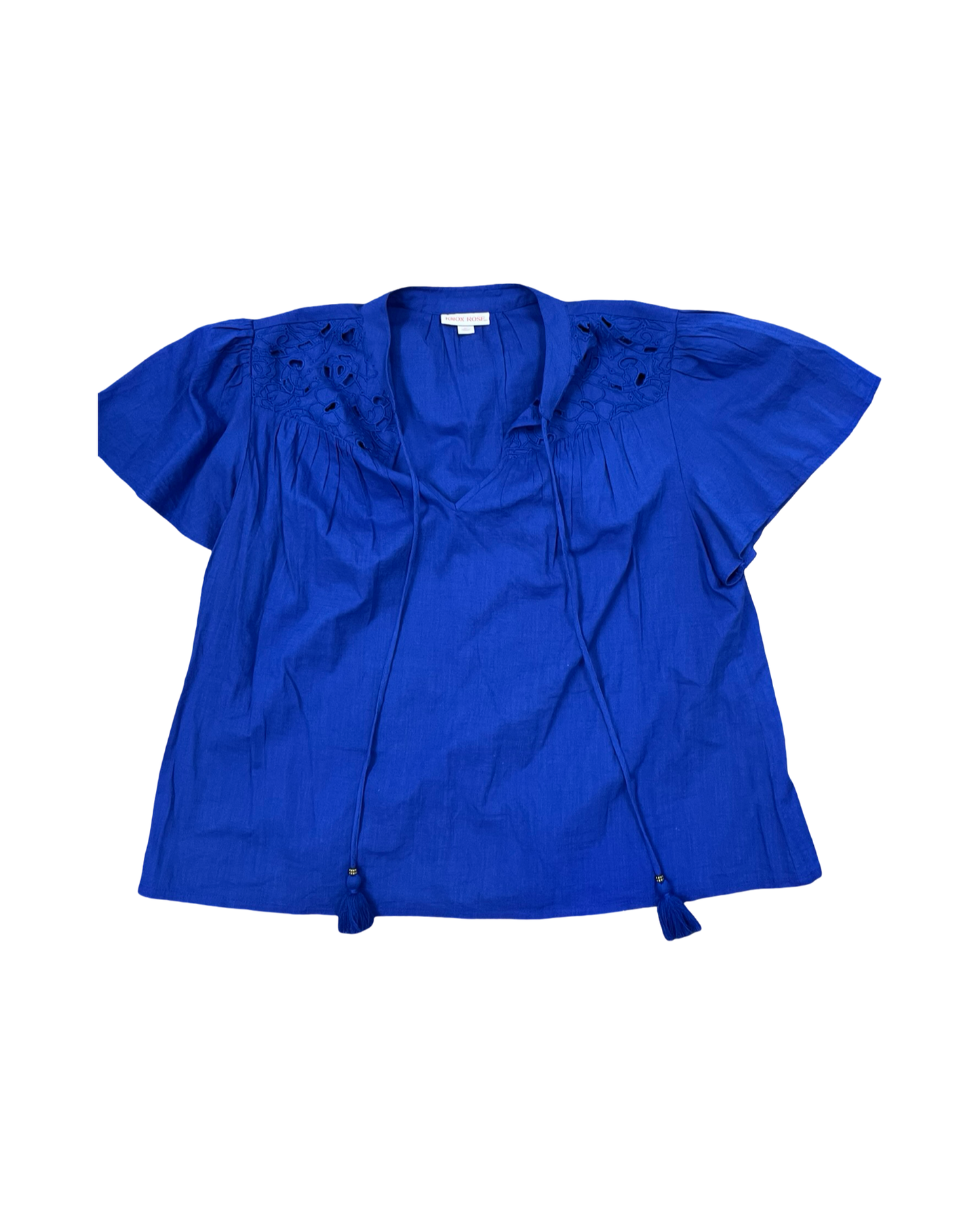 Top Ss By Knox Rose In Blue, Size:Xl