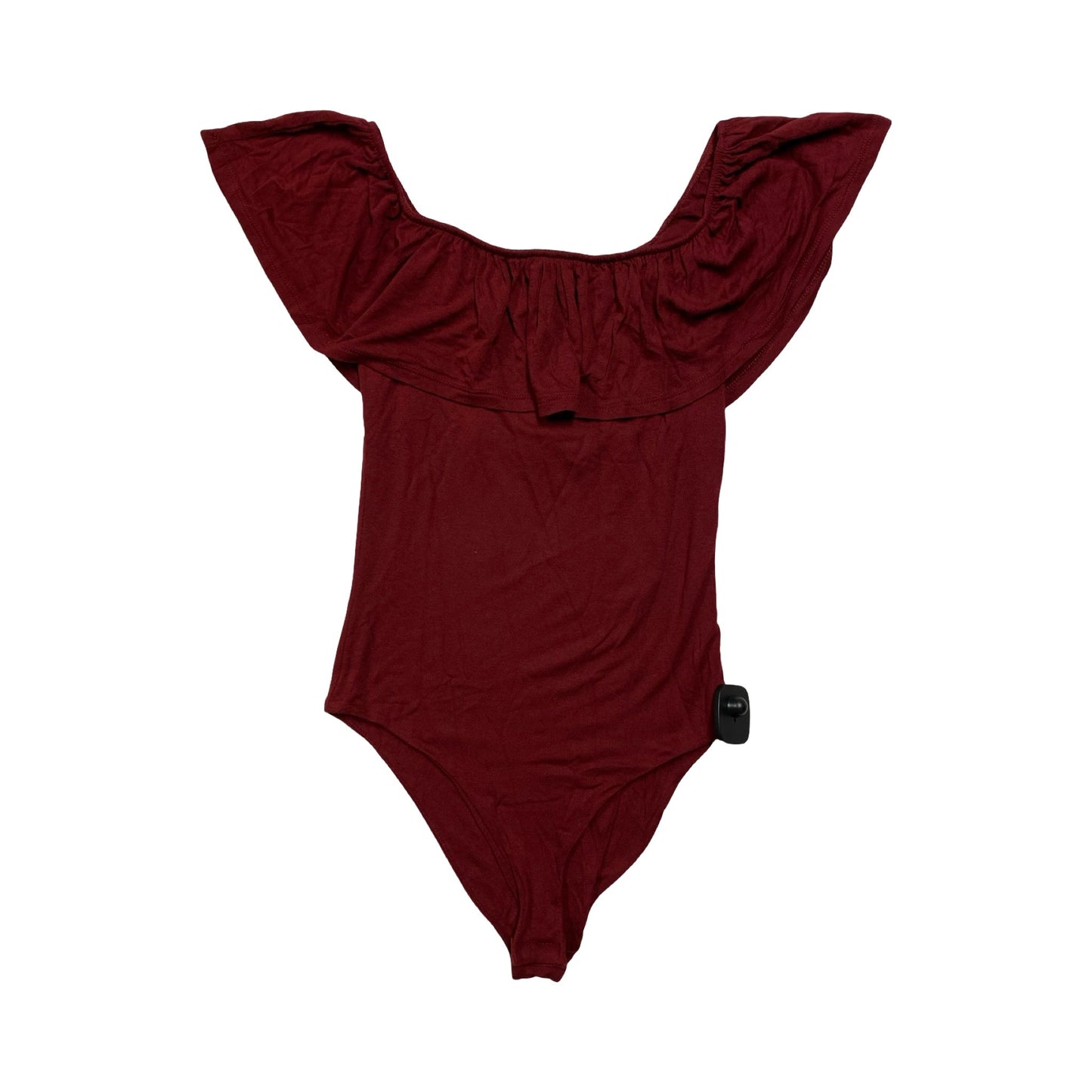 Bodysuit By Alya In Maroon, Size:M