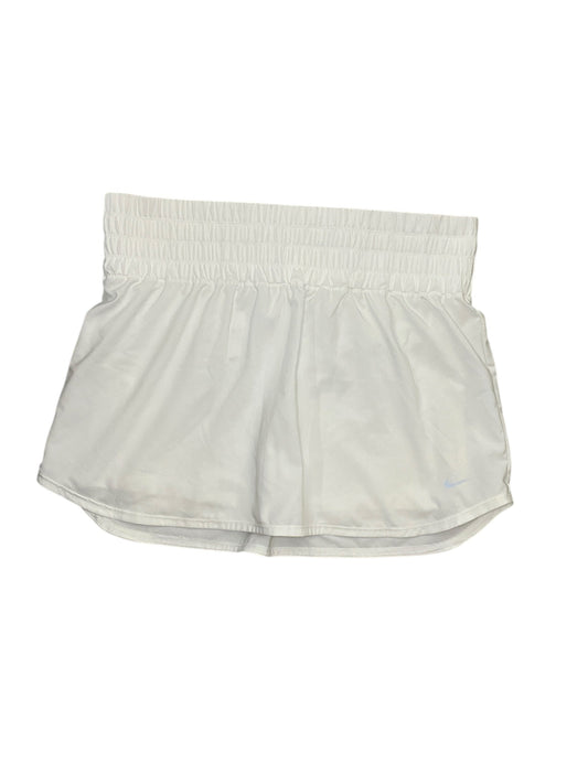 Athletic Skirt By Nike In White, Size:Xl