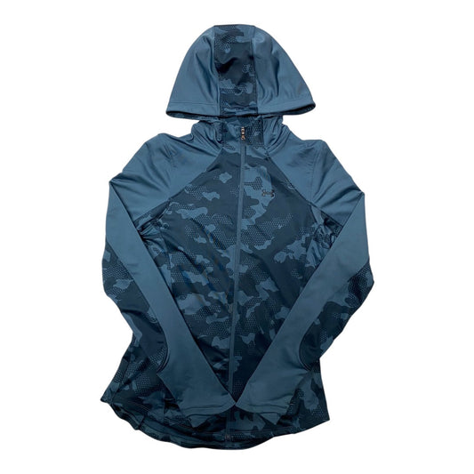 Athletic Jacket By Under Armour In Blue, Size:S