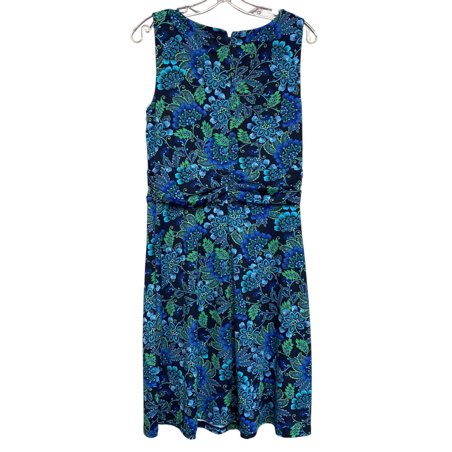 Dress Casual Short By Talbots In Blue & Green, Size:M
