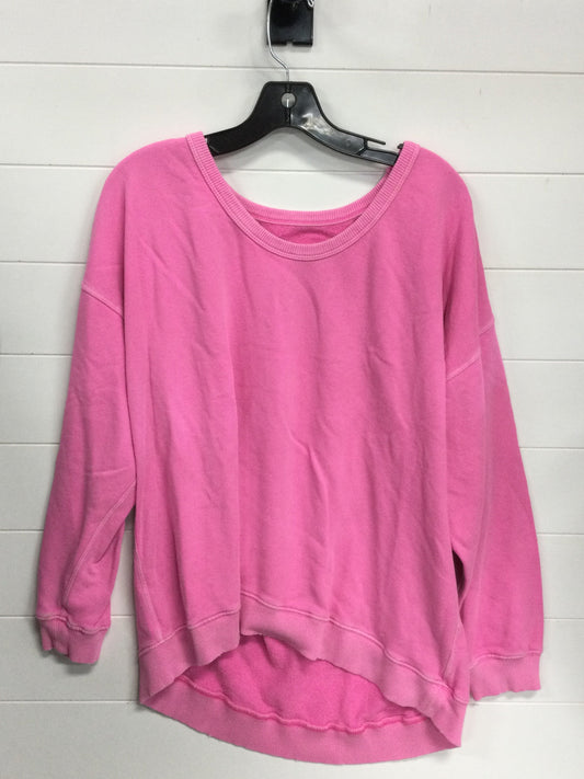 Top Ls By Aerie In Pink, Size:M