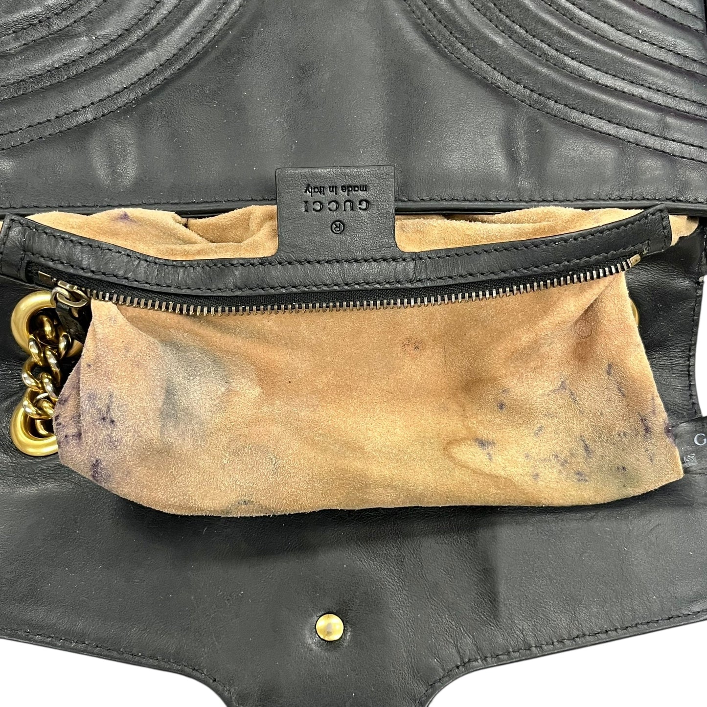 Handbag Luxury Designer By Gucci, Size: Medium