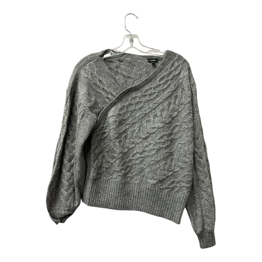 Sweater By Express In Grey, Size:M