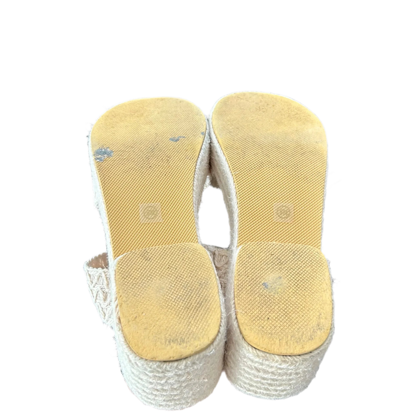 Sandals Heels Block By Matisse In Cream, Size: 9