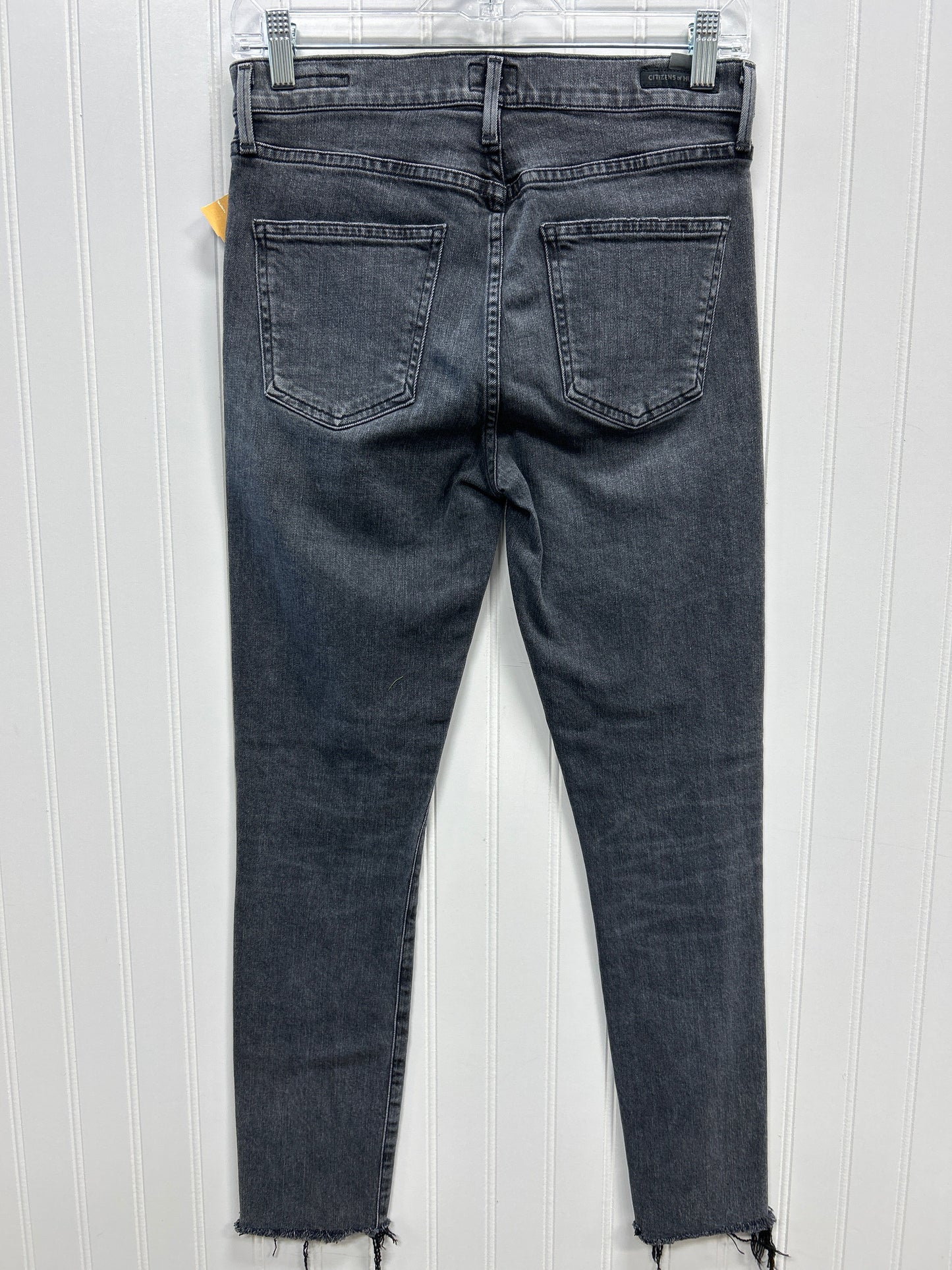 Jeans Skinny By Citizens Of Humanity In Black Denim, Size:6
