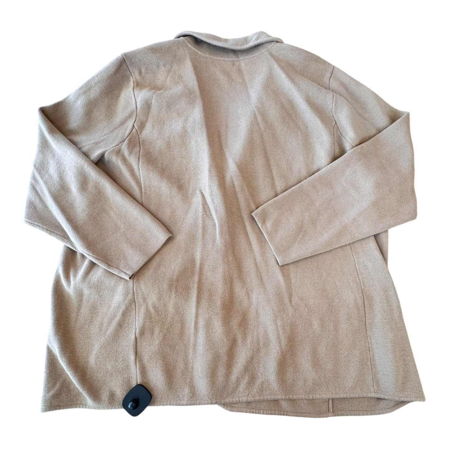 Sweater Cardigan By Lauren By Ralph Lauren In Brown, Size:3X