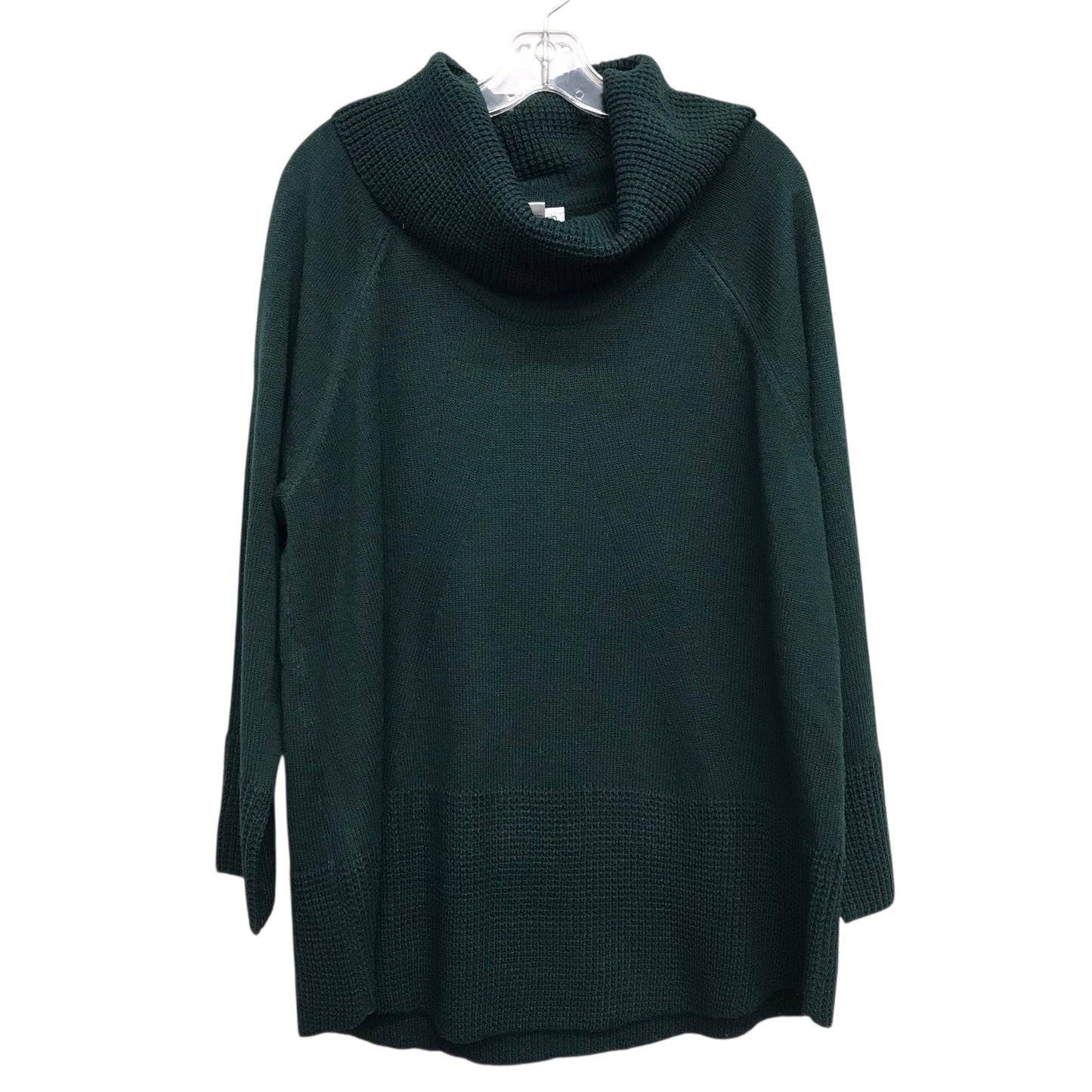 Sweater By Calvin Klein In Green, Size:1X