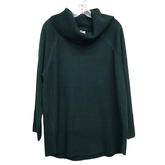 Sweater By Calvin Klein In Green, Size:1X