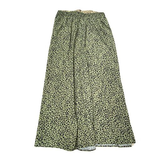 Skirt Maxi By Cmc In Black & Green, Size:2X