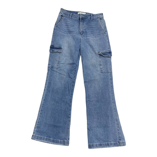 Jeans Wide Leg By Kancan In Blue, Size:6