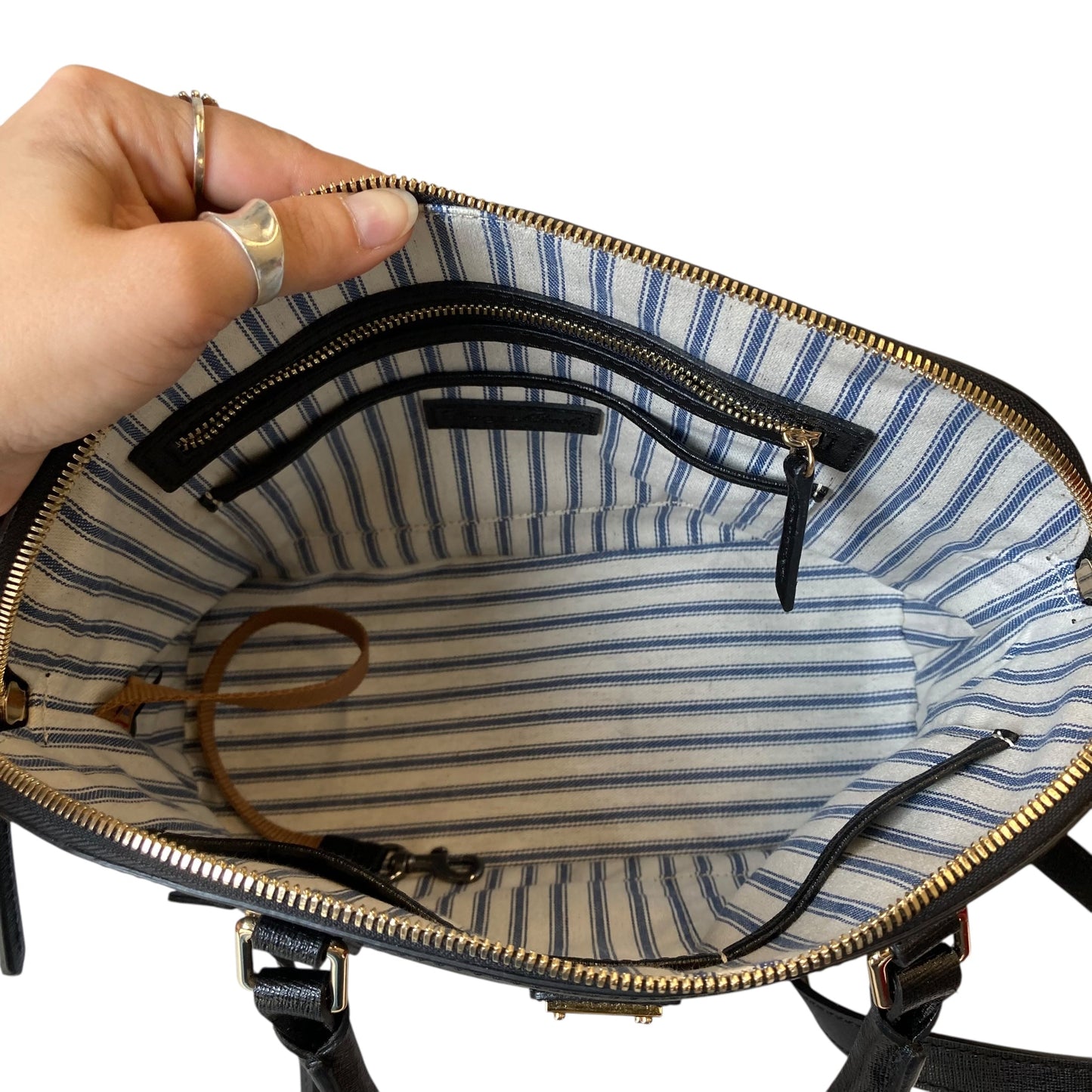 Handbag Designer By Dooney And Bourke In Black, Size:Medium