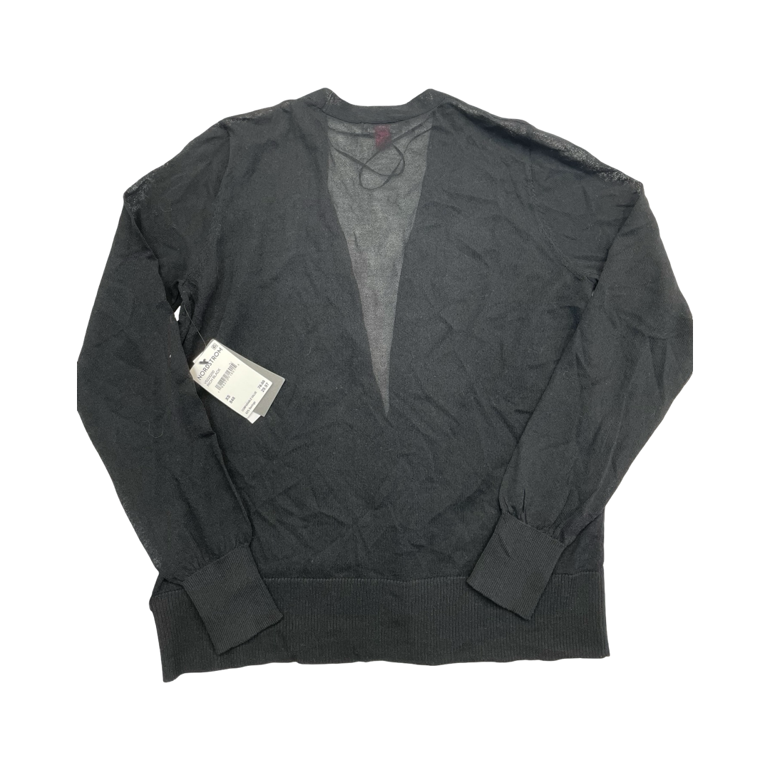 Cardigan By Vince Camuto In Black, Size:Xs