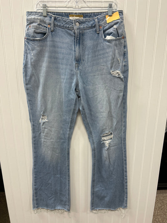 Jeans Boot Cut By Maurices In Blue Denim, Size:14