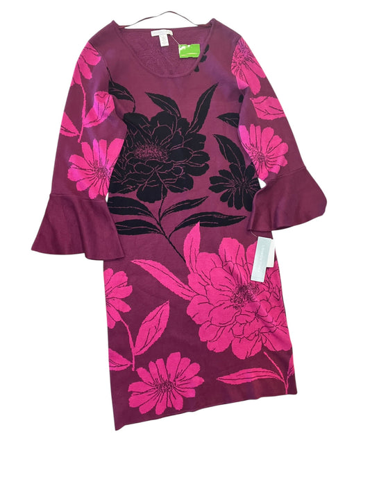 Dress Casual Short By London Times In Purple, Size:L