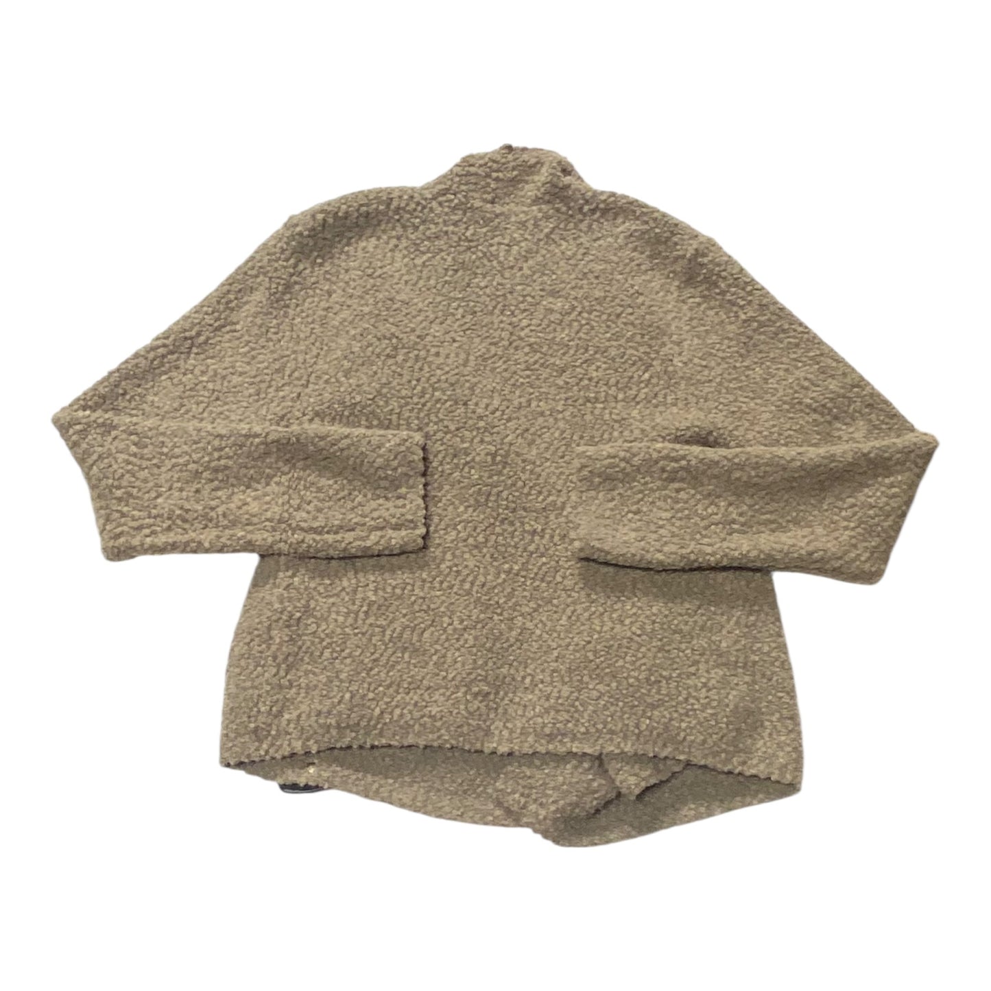 Sweater Cardigan By Loft In Taupe, Size:L