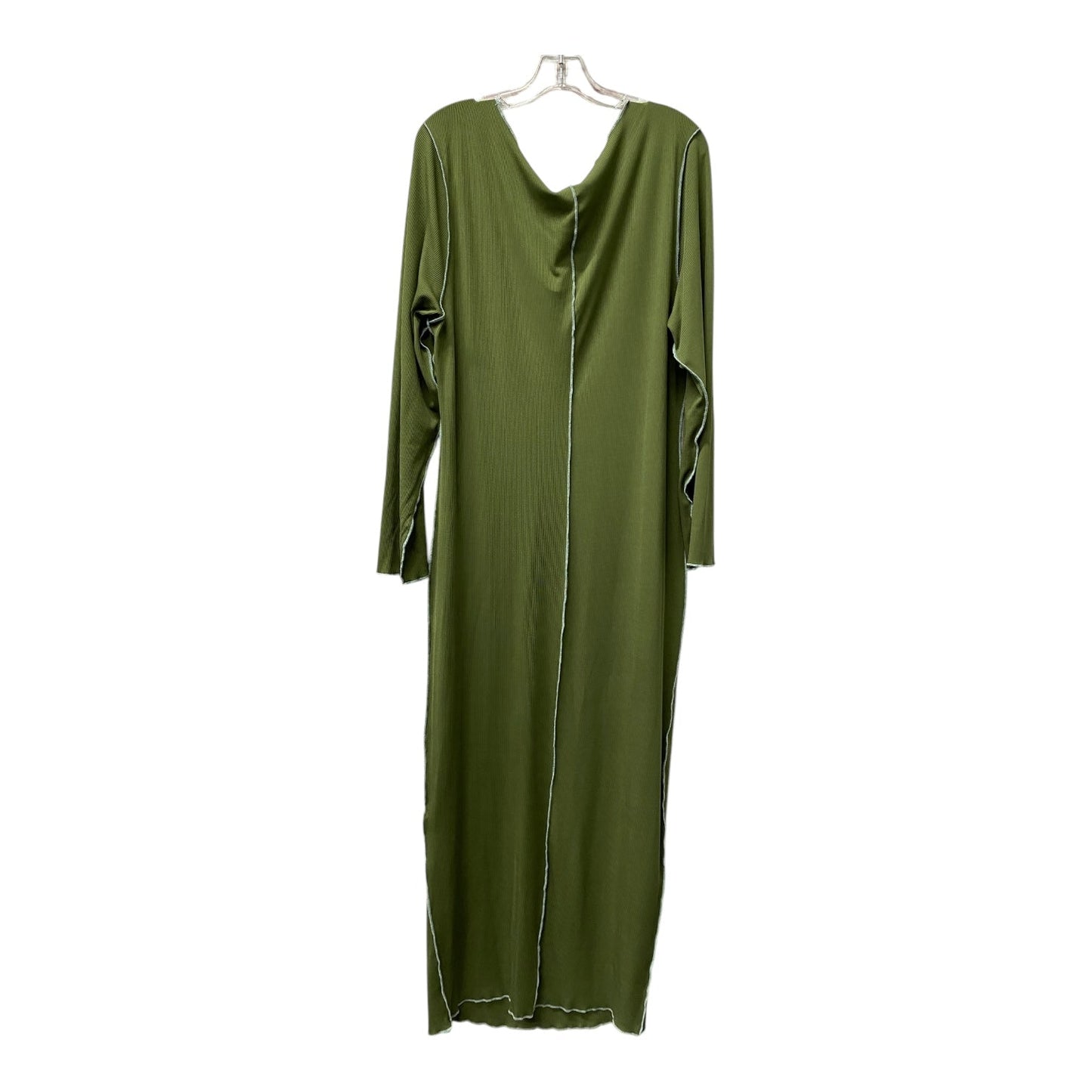 Dress Casual Maxi By Shein In Green, Size:3