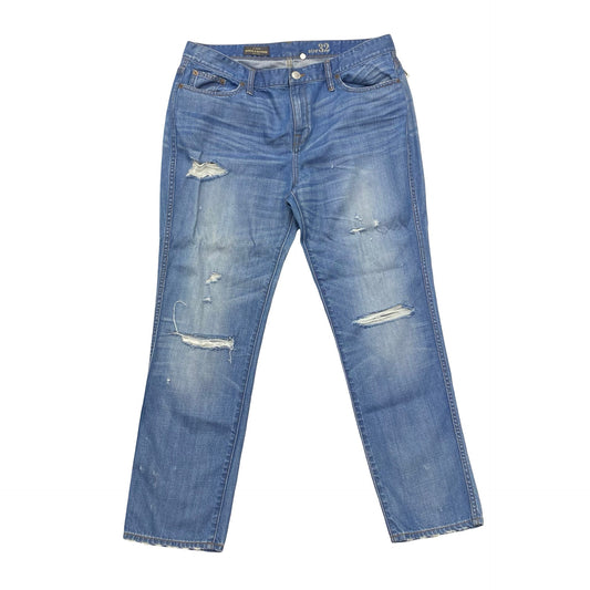 Jeans Boyfriend By J. Crew In Blue, Size:14