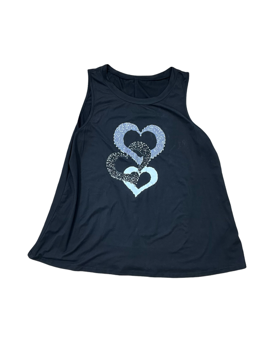 Top Sleeveless By Shein In Black, Size:2X
