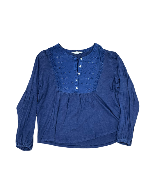 Top Ls By Lucky Brand In Blue, Size:M