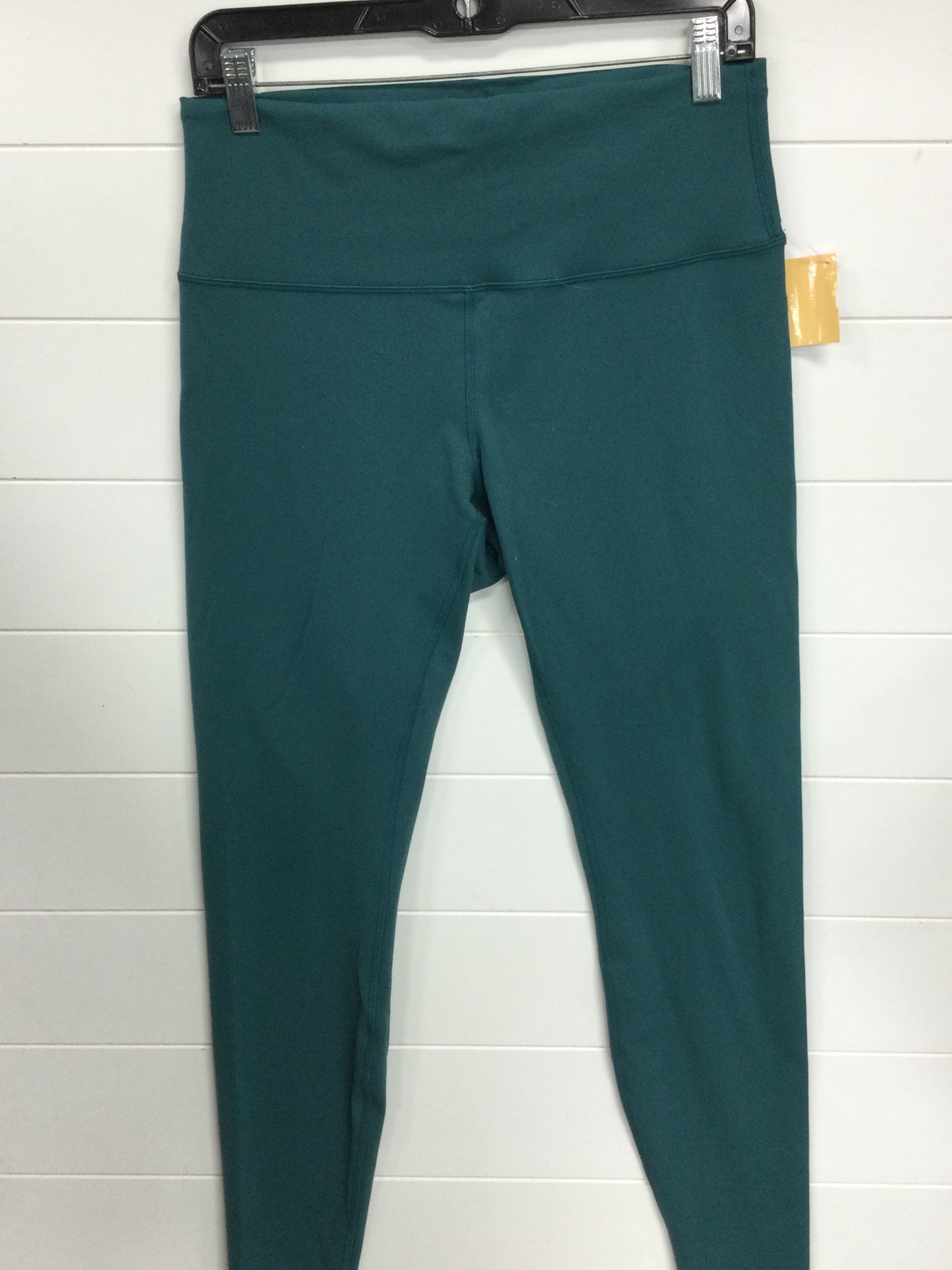 Athletic Leggings By Lululemon In Teal, Size:12