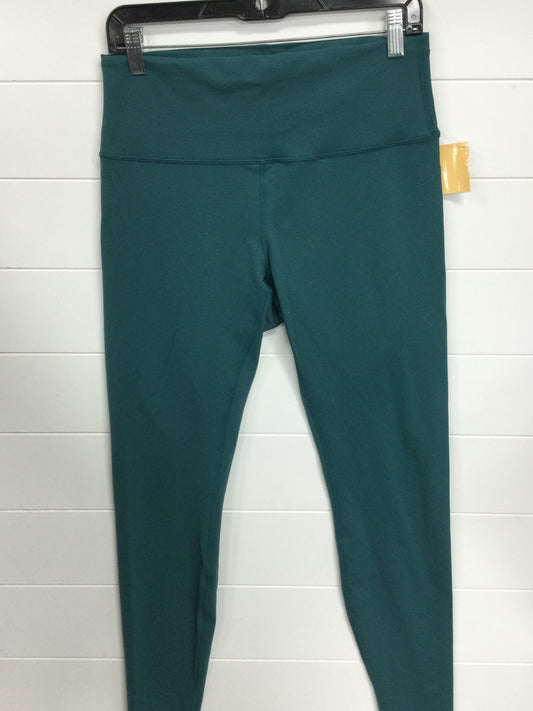 Athletic Leggings By Lululemon In Teal, Size:12