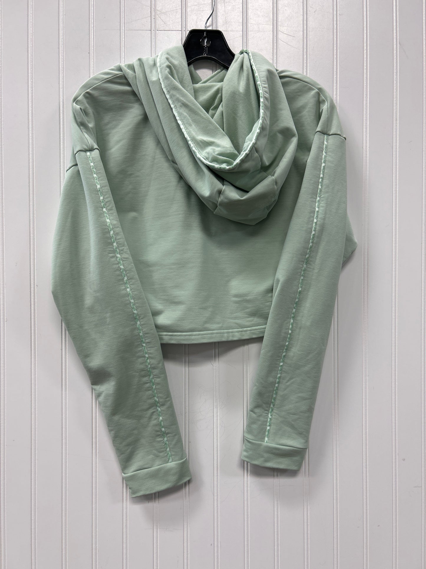 Athletic Top Ls Hoodie By Gym Shark In Green, Size:M
