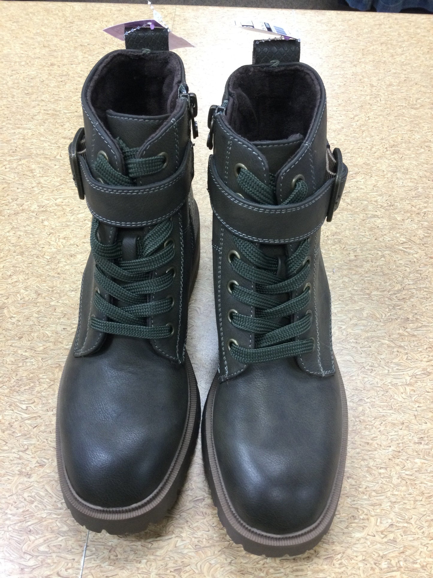 Boots Ankle Heels By Blowfish In Taupe, Size:6.5