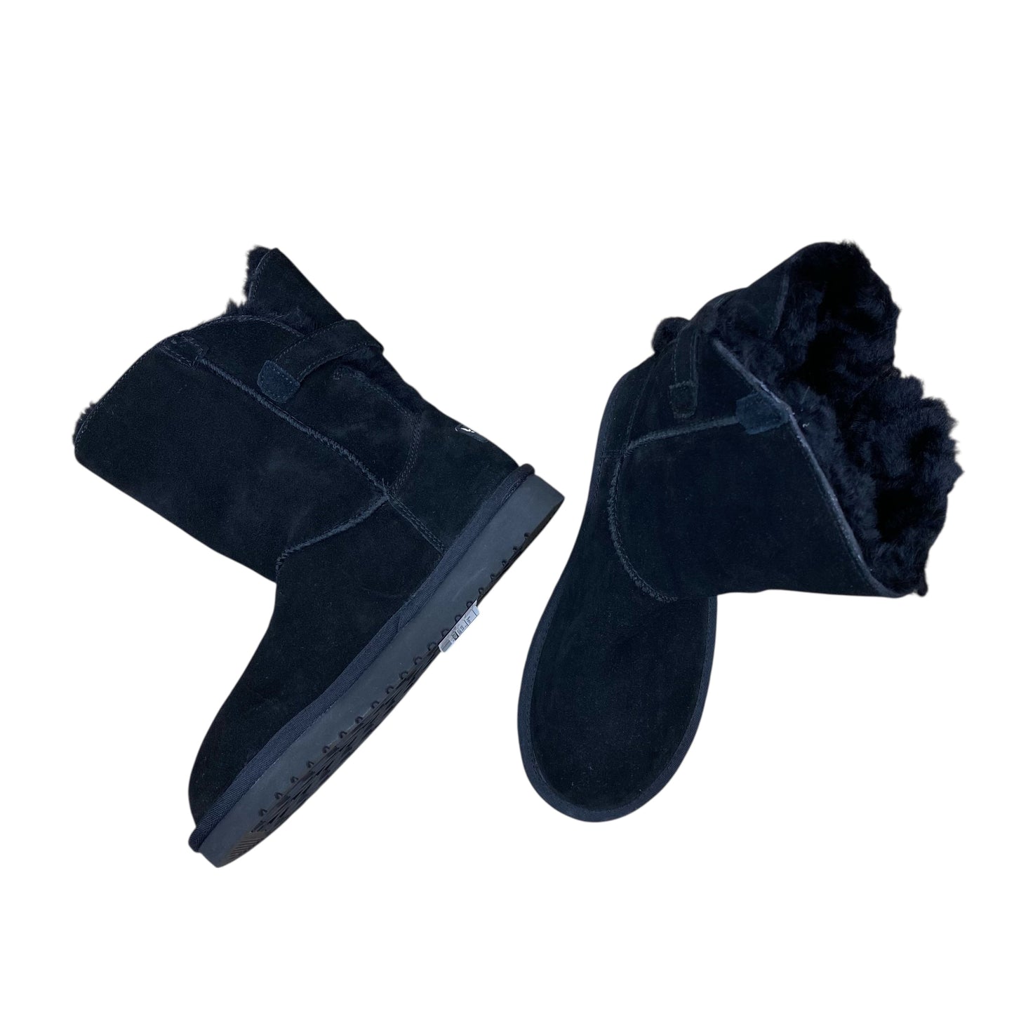 Boots Ankle Flats By Koolaburra By Ugg In Black, Size:6