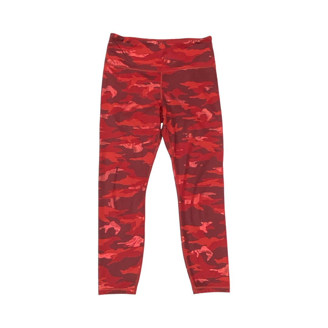 Athletic Leggings By Athleta In Camouflage Print, Size:M