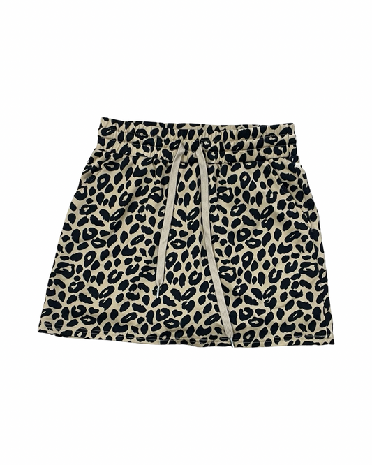 Athletic Skort By Clothes Mentor In Animal Print, Size:M