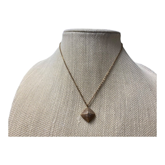 Necklace Designer By Swarovski In Gold