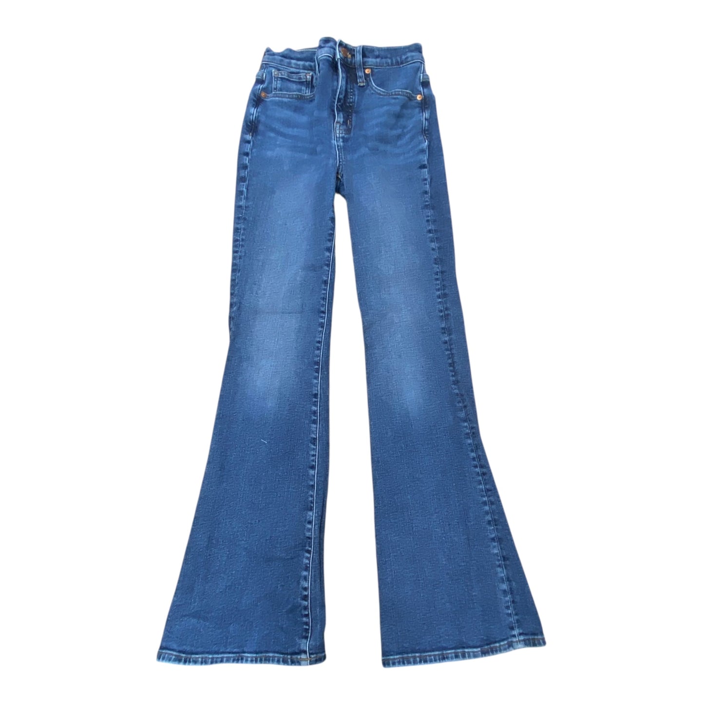 Jeans Flared By Madewell In Blue Denim, Size:0