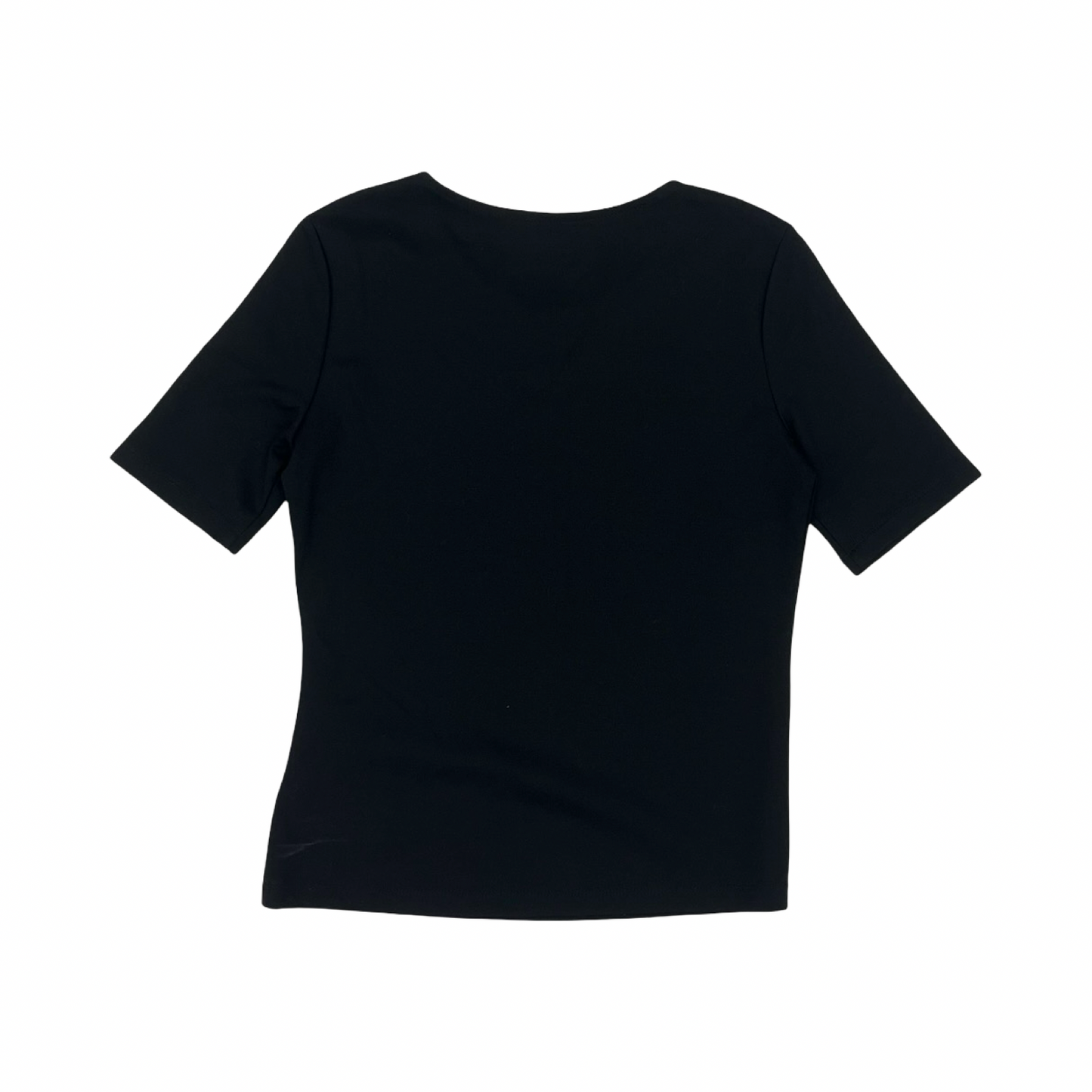 Top Ss By Adrienne Vittadini In Black, Size:Xs