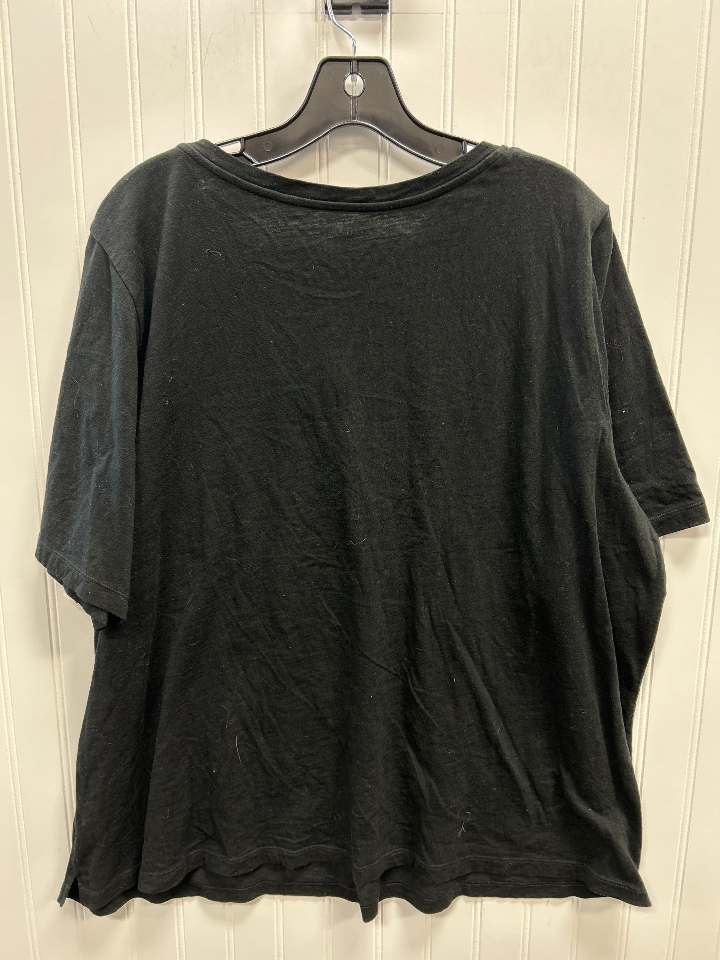Top Ss By Eileen Fisher In Black, Size:Xl