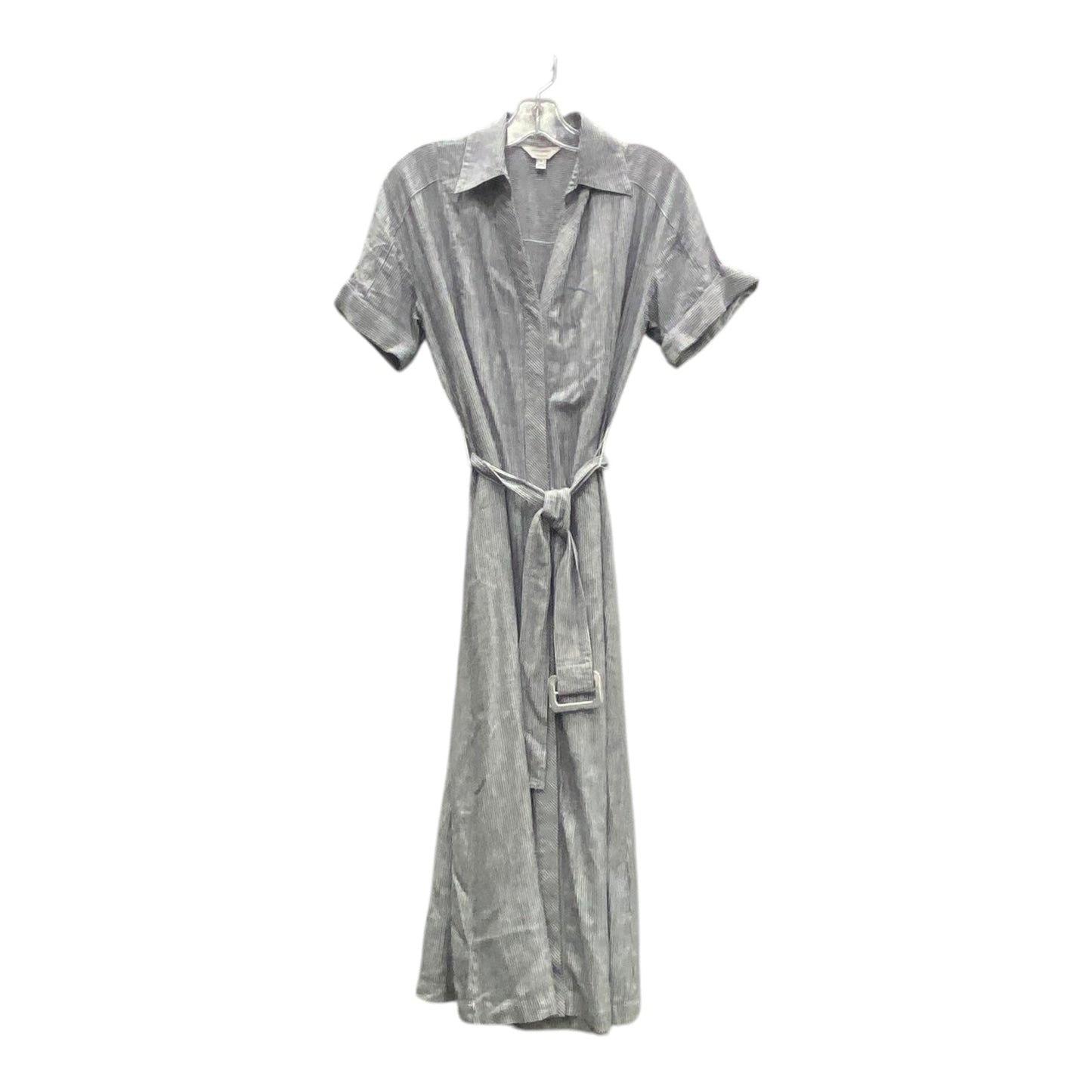 Dress Casual Midi By Banana Republic In Black & White, Size:S