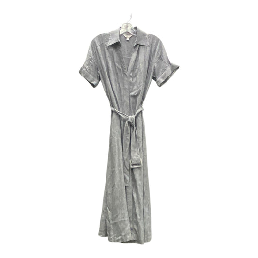 Dress Casual Midi By Banana Republic In Black & White, Size:S