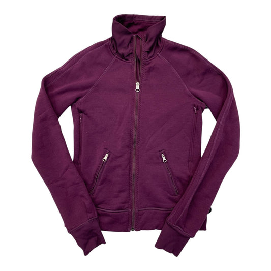 Athletic Sweatshirt Collar By Lululemon In Purple, Size:S