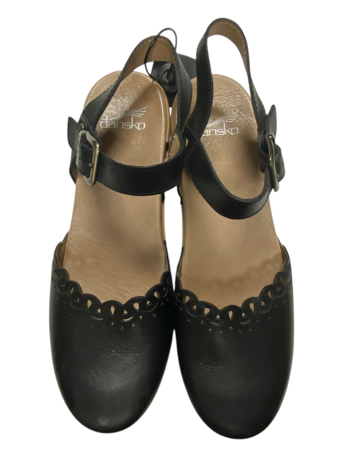 Shoes Heels Block By Dansko In Black, Size:8.5