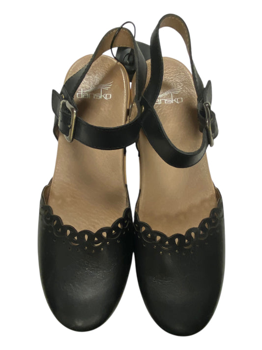 Shoes Heels Block By Dansko In Black, Size:8.5