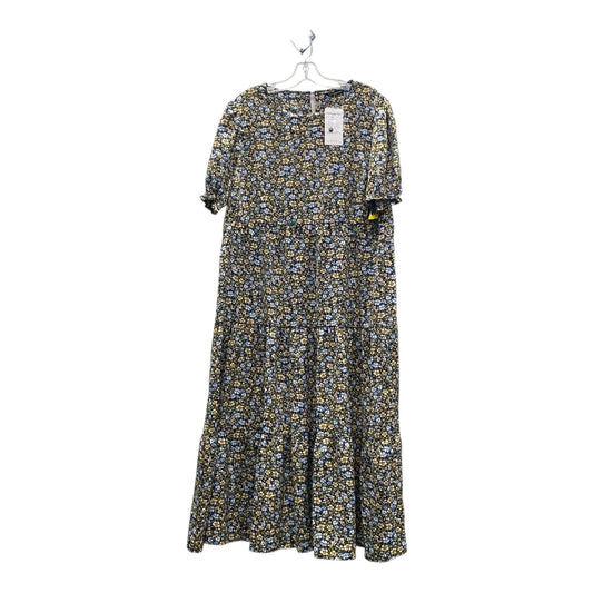 Dress Casual Midi By Prettygarden In Floral Print, Size:L